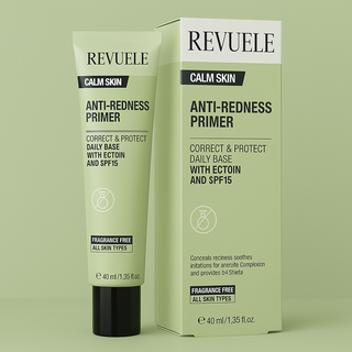 Base Verte Rougeur Visage