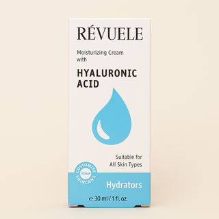 REVUELE – Crème Hydratante à l’Acide Hyaluronic