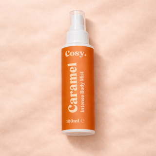 Brume Corps Caramel Cosy – Intense Body Mist 100ml | Parfum caramel chaud & vanille gourmande