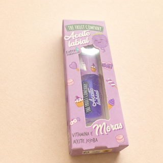 Huile à lèvres hydratante Moras – The Fruit Company (Vitamine E & Jojoba)