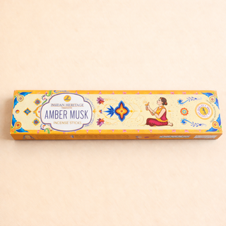 Encens Indien “Amber Musk” – Indian Heritage