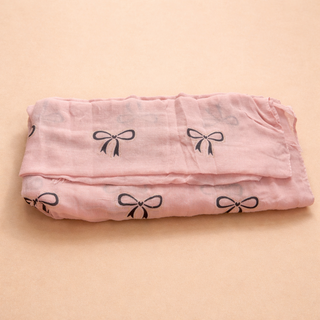 Foulard léger motif nœuds – plusieurs couleurs