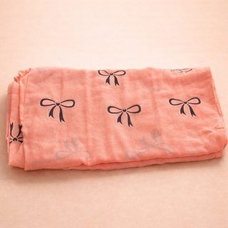 Foulard léger motif nœuds – plusieurs couleurs