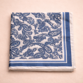 Foulard léger motif cachemire