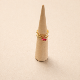 Bague “Amoréa” en Acier Inoxydable Réglable