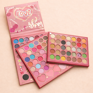 Palette Maquillage “Love Glam” – Yeux & Visage multi-couleurs