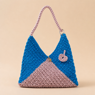 Sac crochet effet artisanal tendance