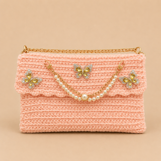 Sac Crochet Handmade – Collection Signature Papillon