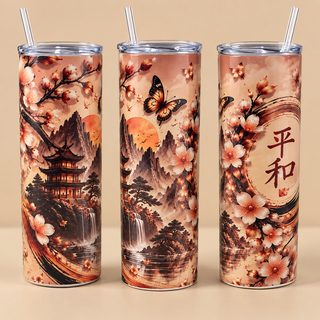 Gourde 700 ml – Évasion Asiatique & Fleurs de Cerisier